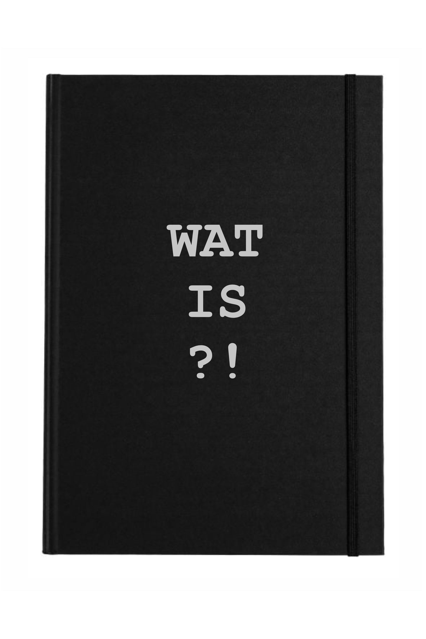 Wat is?! Notizbuch A4