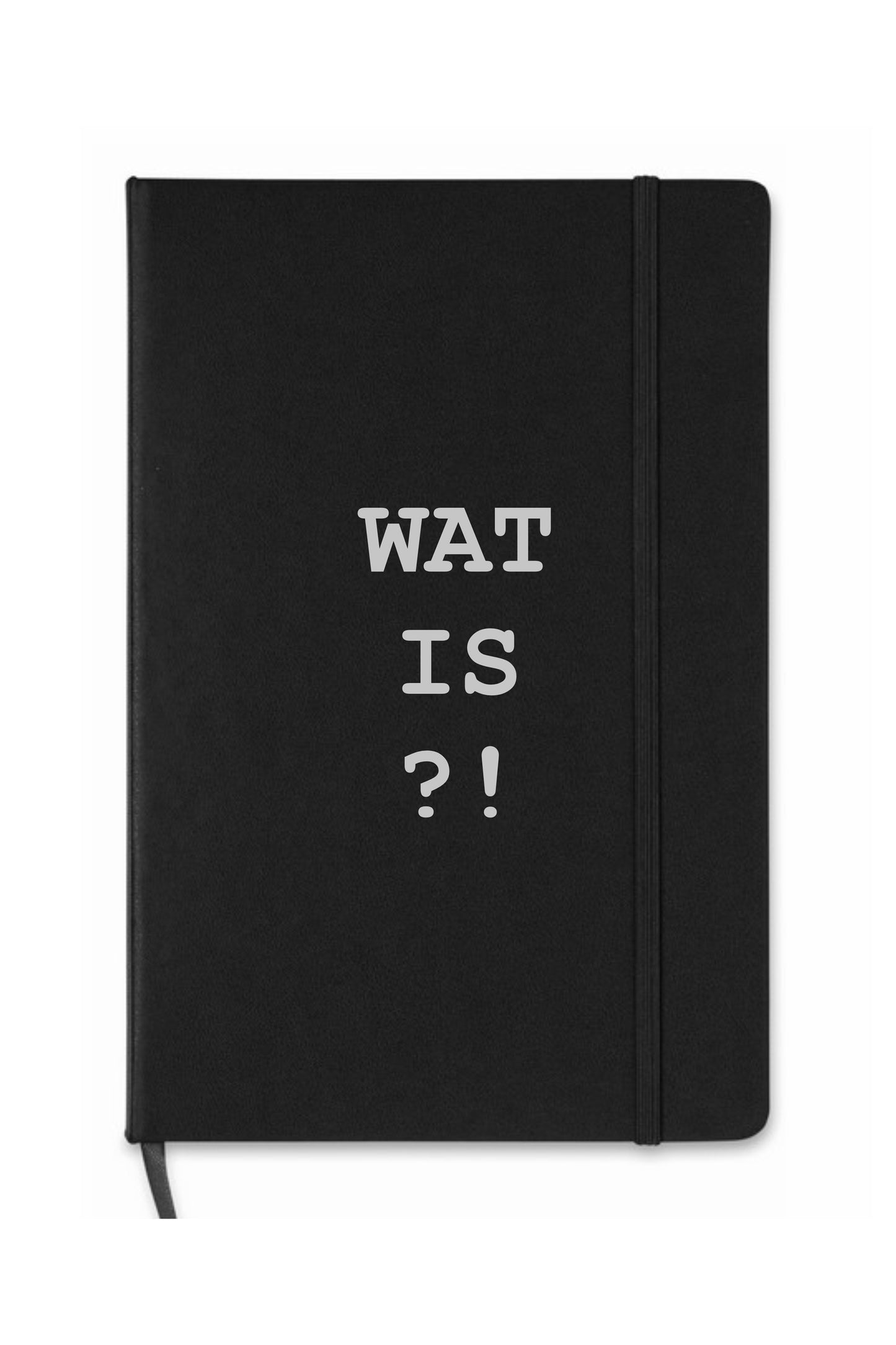 Wat is?! Notizbuch A5