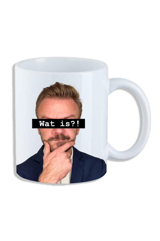 Wat is?! Tasse originalfarben